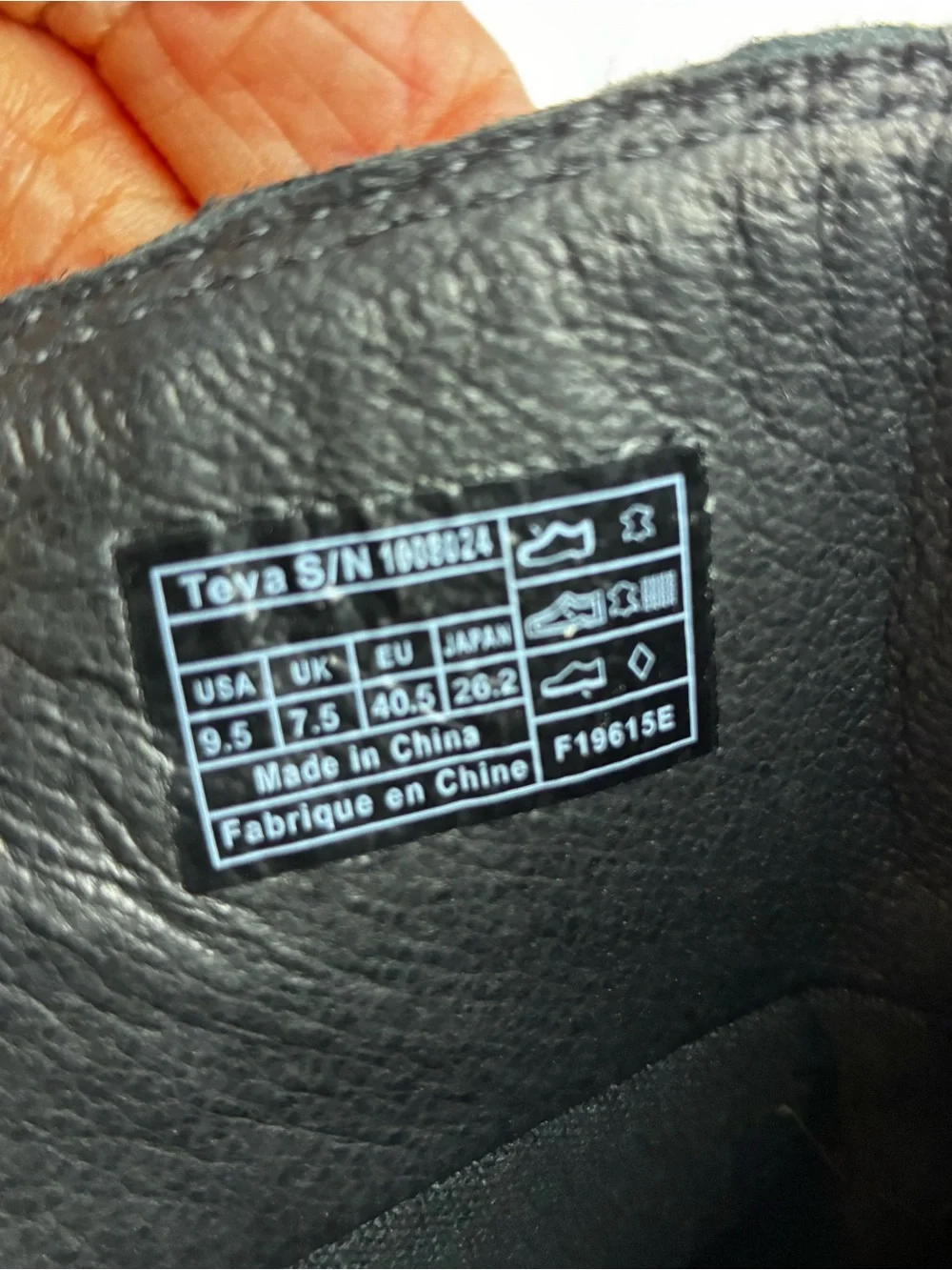 Teva De La Vina Black Suede Boots